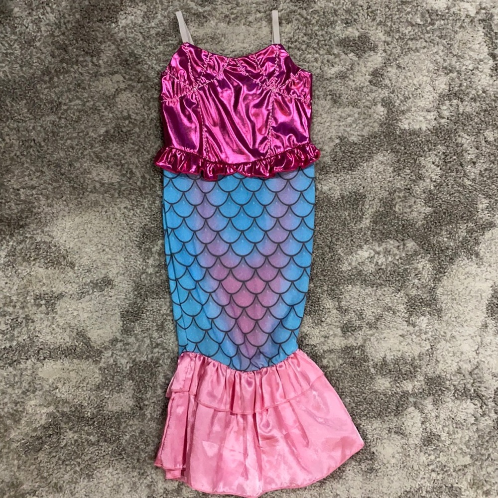 Mermaid Dress Costume Dress-Up size 120 or 4/5